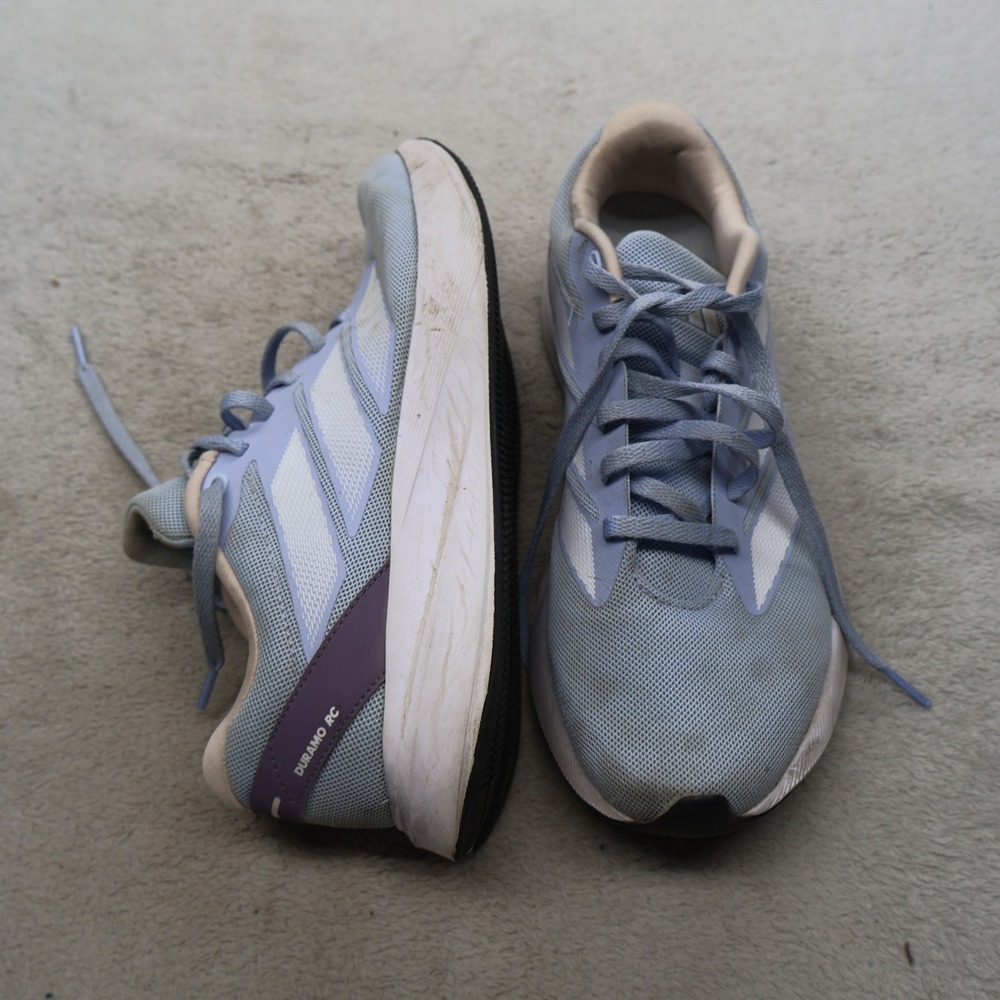 Adidas Women 8 Athletic Shoes Blue Duramo RC Mesh Training Running Lightweight
